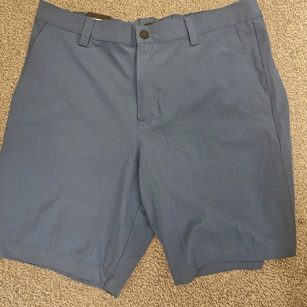 Banana Republic Short Mens‎ 38 Blue Elastic Waistband Flat Front - Picture 2 of 10
